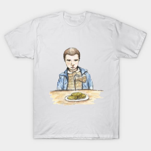 Eleven's Breakfast T-Shirt by kktibbs